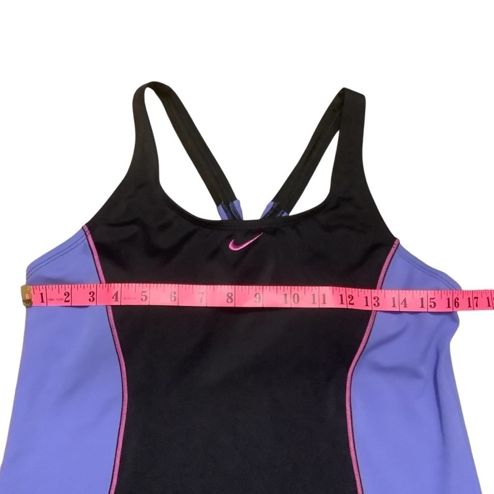 NIKE COLOUR SURGE POWERBACK TANKINI TOP/ Size L - Picture 9 of 12